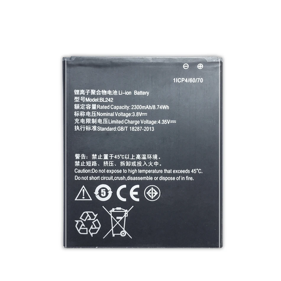 Аккумулятор BL 242 BL242 для Lenovo K3 K30-W A6000 A3860 A3580 A3900 A6010 Plus A6010Plus аккумуляторные батареи |