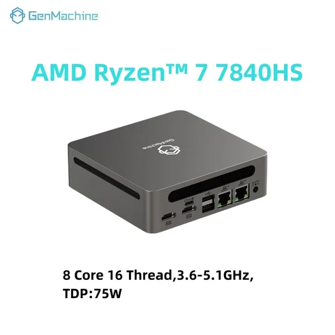 Ryzen7840HS ES品 / GenMachine / ベアボーン Ryzen 7840HS ES品 / GenMachine / ベアボーン GenMachine AMD Ryzen 7