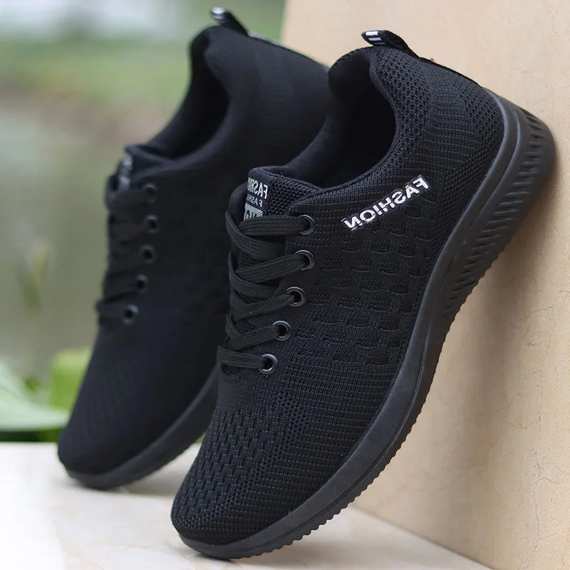 Hot Sale Sneakers Men Lightweight Sneakers for Men Outdoor Running Shoes Man Fashion Male Shoes Mesh Breathable Sport Shoes 2023
