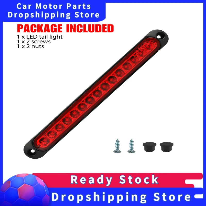 

15led Tail Lights High-position E4 High-brightness Truck Car Brake Lights Universal Side Stop Turn Warning Lamp Light