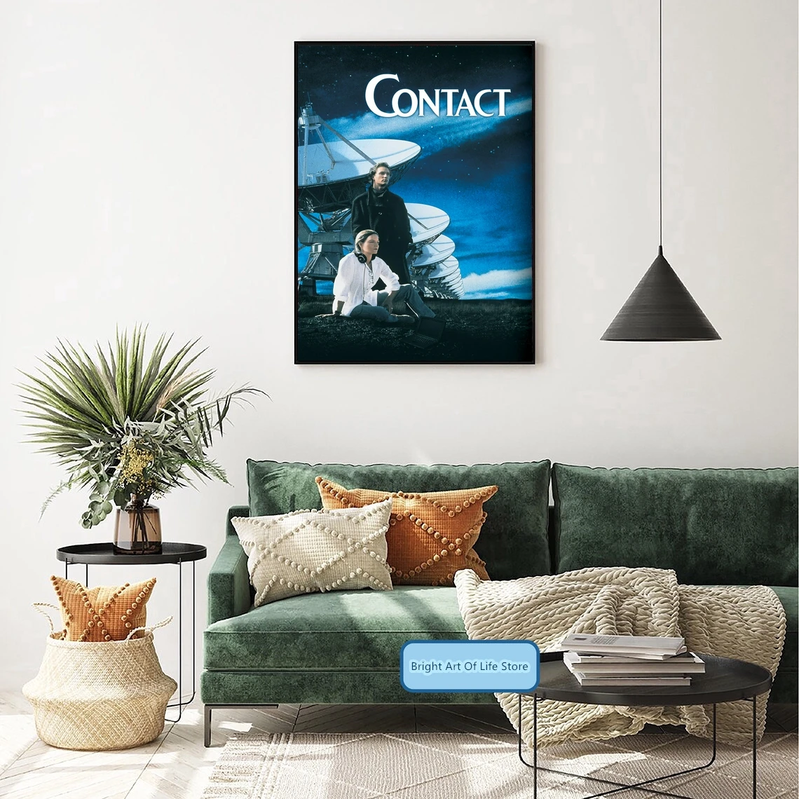 Контакт (1997) фильм плакат Обложка фото печать на холсте настенное искусство