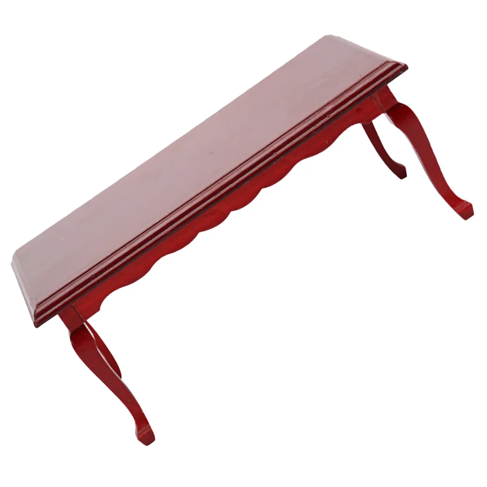 

Wooden Table Model Mini House Decor Mini Furniture Doll House Layout Scene Decor