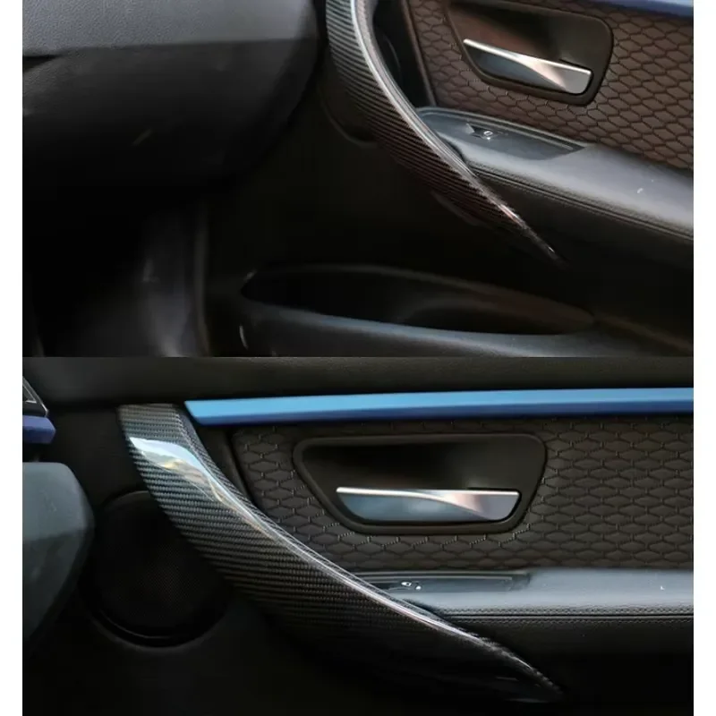 Индивидуальная черная отделка салона из сухого карбона 3K Twill для BMW 3 серии F30 340i LHD, 9 элементов (art.: 3920dcece578e) - 3920dcece578e