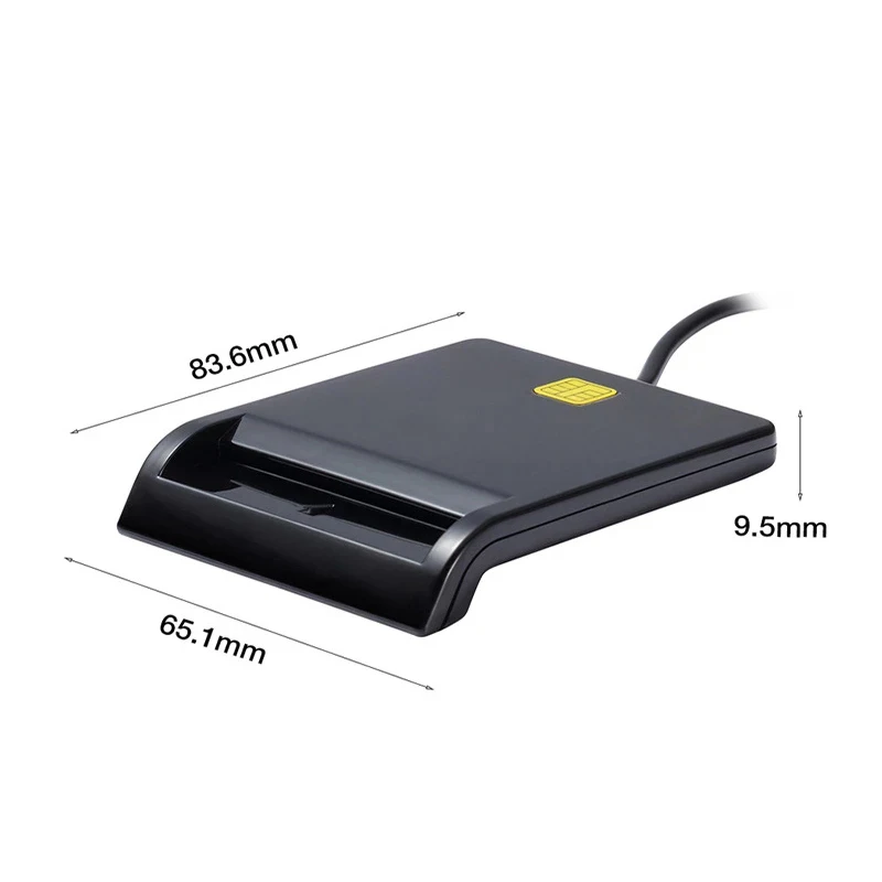 X01 USB Смарт-кардридер для банковских карт IC/ID считыватель EMV Высокое качество Windows 7