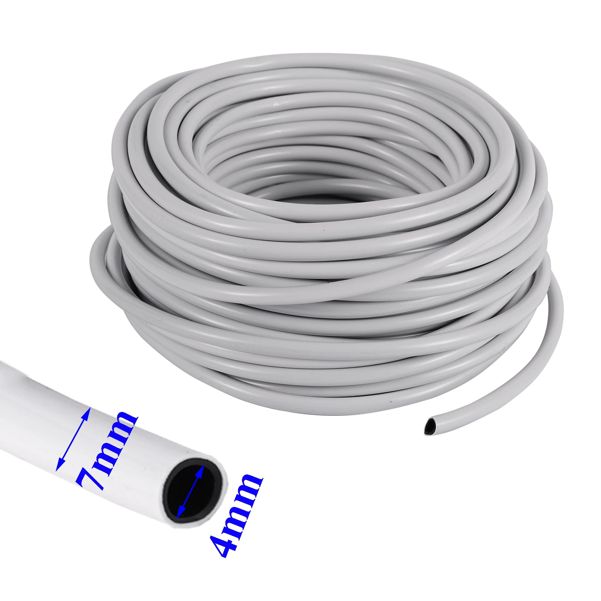 

Новый мягкий двухслойный шланг из ПВХ 1/8 дюйма 1/4 дюйма 3/8 дюйма садовая капельная труба 3/5 мм 4/7 мм 8/11 мм мягкая труба для аквариума 10 м/20 м