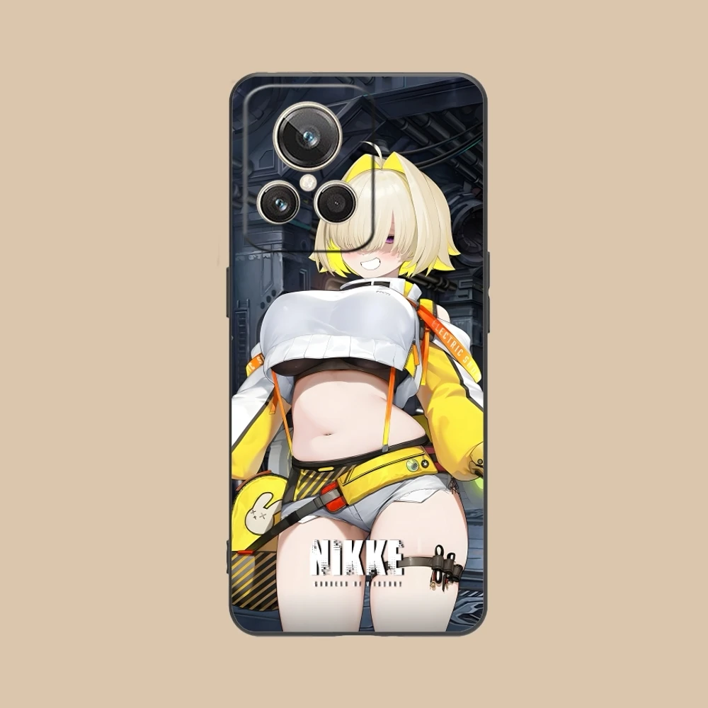 Чехол для мобильного телефона с рисунком богини NIKKE Elegg Realme GT 2 9i 8i 7i Pro X50 X2 C35 C21 C20 C11