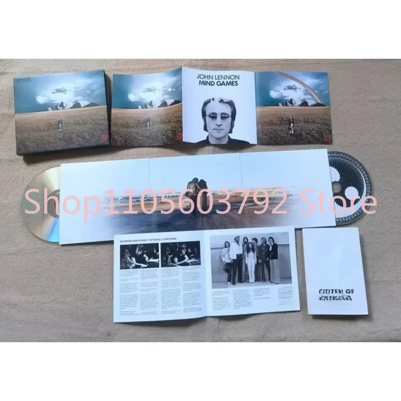 Альбом John Lennon Mind Games Ultimate Mixes Edition с постером и буклетом, коллекционный предмет классического рока (art.: 3920db5d07fec) - 3920db5d07fec