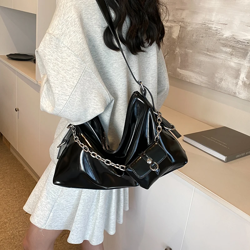 Женская модная сумка через плечо из искусственной кожи подмышки дизайнерская