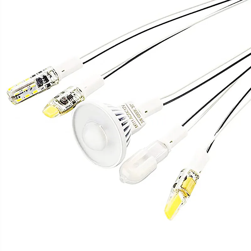 10 шт. держатель лампы G4 Высококачественная розетка для хрустальной 12 В 220