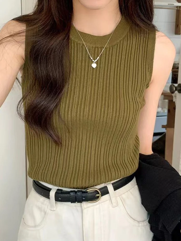 Женская вязаная зеленая блузка Mayki 2024