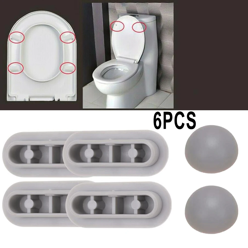 

Antislip Toilet Lid Cushion Brand New Toilet Seat Cushion Rubber Pad Buffers Pack-white Stop Bumper Shock Absorber Rubber Pad