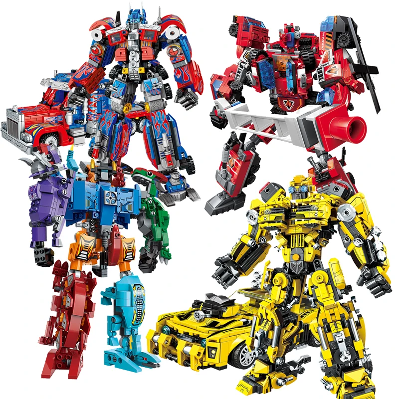 Конструктор 2 в 1 &quotРобот-трансформер&quot детский |