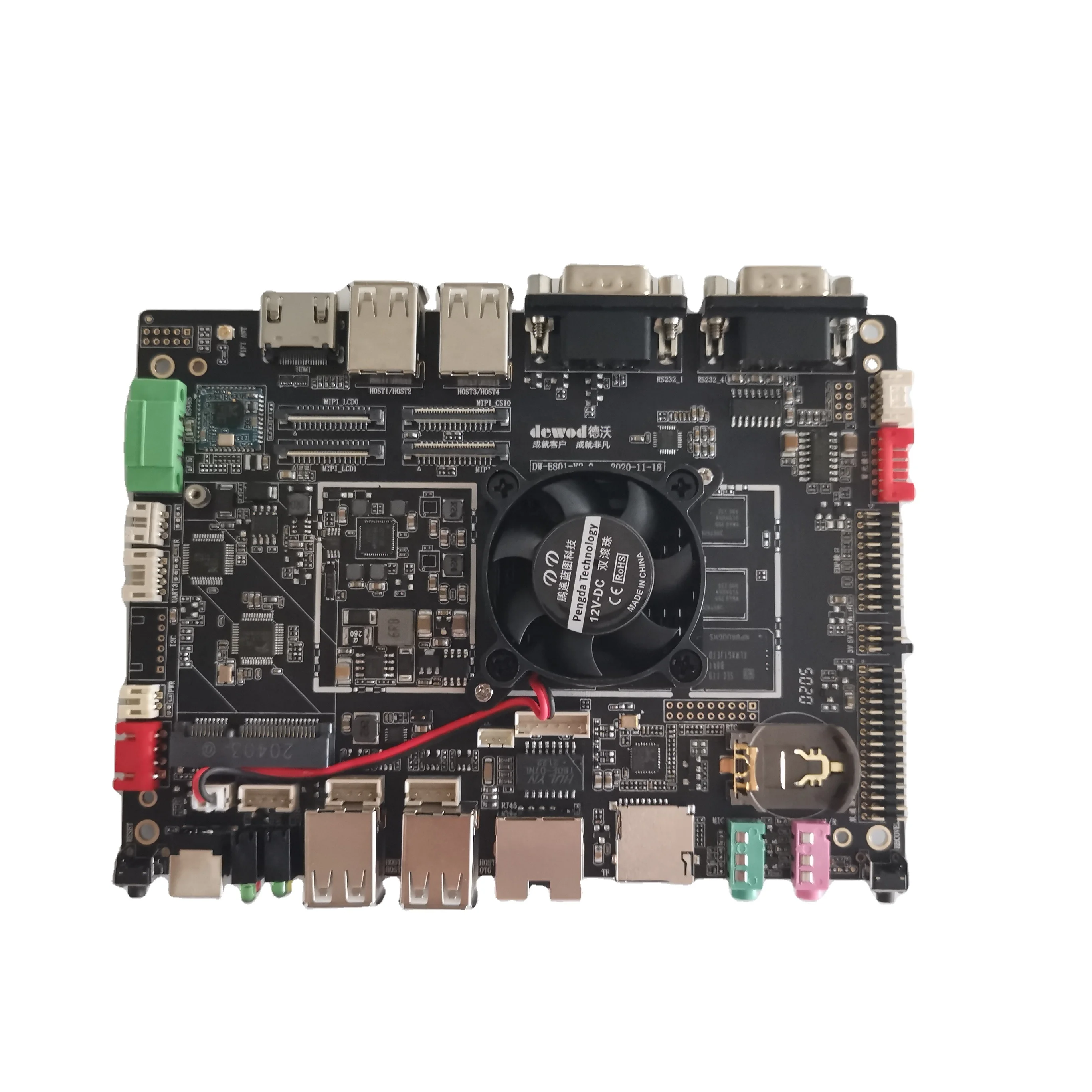 Kinds Cabinet Locker Motherboard Android IPC Motherboard 2G 4G RAM LED TV Motherboard Android RK Chip EDP LVDS Interface
