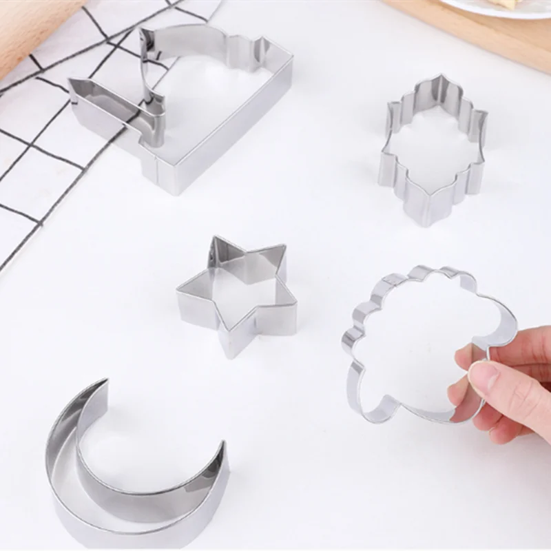 Ремешок для выпечки торжественных печенья Eid Рамадан ремешок форм форма церкви