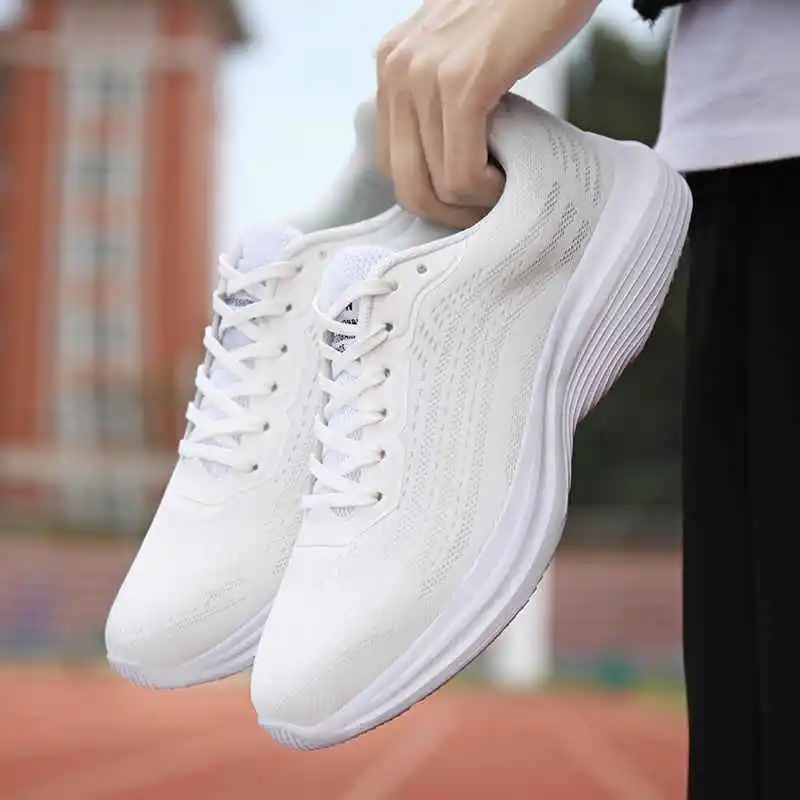 

Sports Shoes For Men Cheap Confors Men's Fashion Sneakers Shockproof Men's Running Sport Shoes Hairy Black Running Shoes Tennis