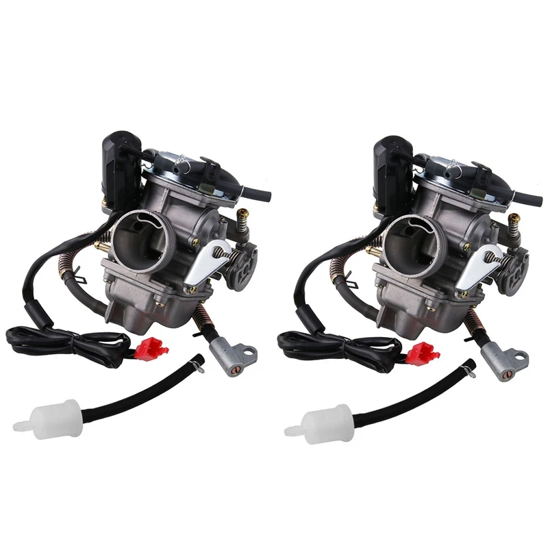

2X для GY6 125 150Cc Скутер ATV Kazuma Baja Kymco Taotao Sunl Tank Карбюратор Carb