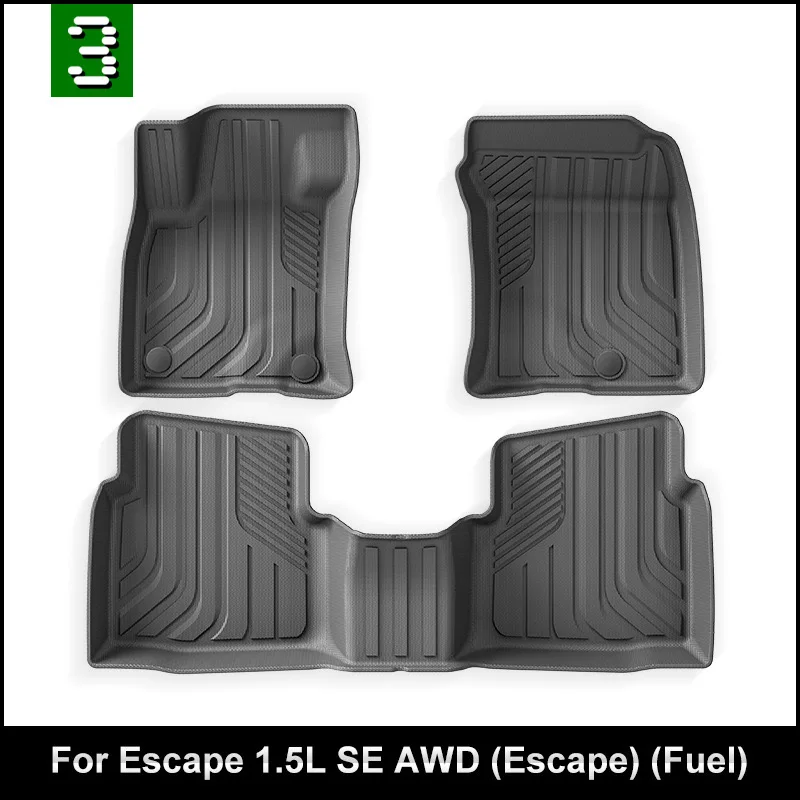 Для Ford Escape 2020-2024 автомобильный коврик в багажник TPE коврики для ног всепогодные