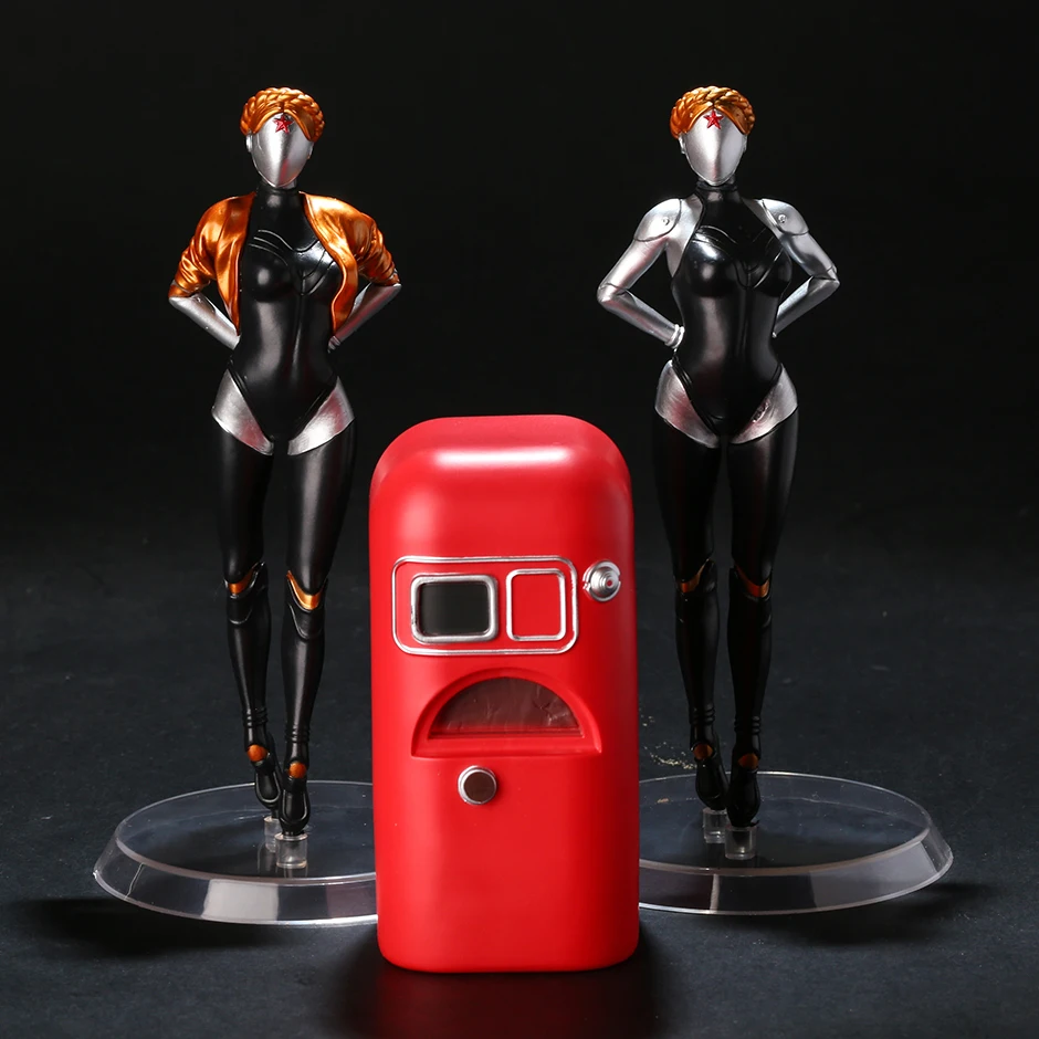 

Atomic Heart The Twins PVC Figure Model Doll Toy Colletible Figurals Set