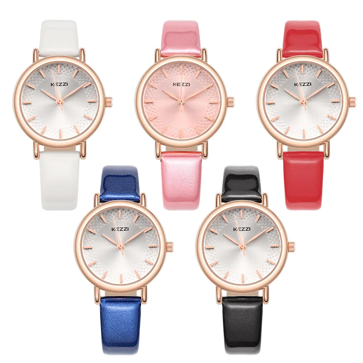 NO.2- A148 Women's Leather Watches Classic Design Rectangular Femal Waterproof Watches fashion brand wristwatches
