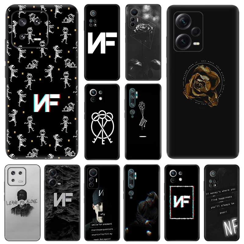 Матовые чехлы для телефонов Redmi 12 12c 13c Note12 Note13 Pro Luxury NF Singer Xiaomi 13 Lite 12x12t 12s 4G 5G мягкий