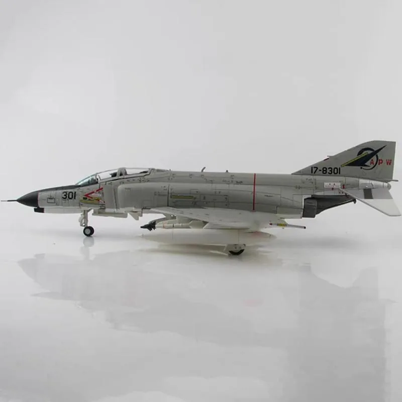 

1:72 Air Force F-4 Warplane Alloy & Plastic Simulation Model Gift Collection Decorative Toy Diecast