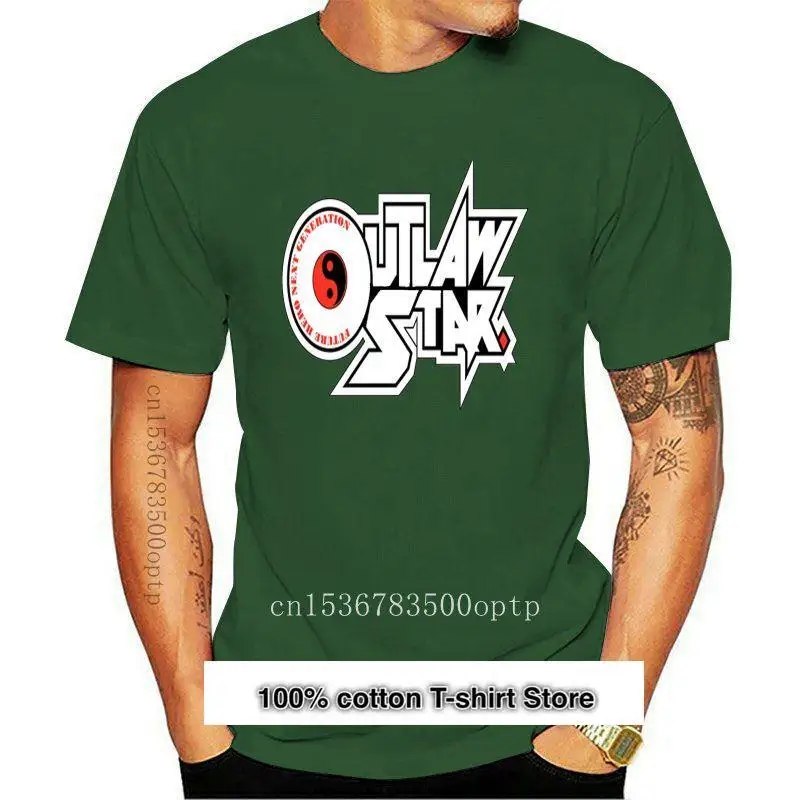 

Camiseta Unisex para hombres, camisa con estampado de estrellas, Outlaw, top