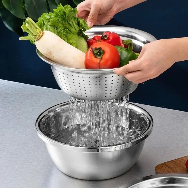 Дуршлаг из нержавеющей стали овощерезка и фрукты мясорубка картофелечистка