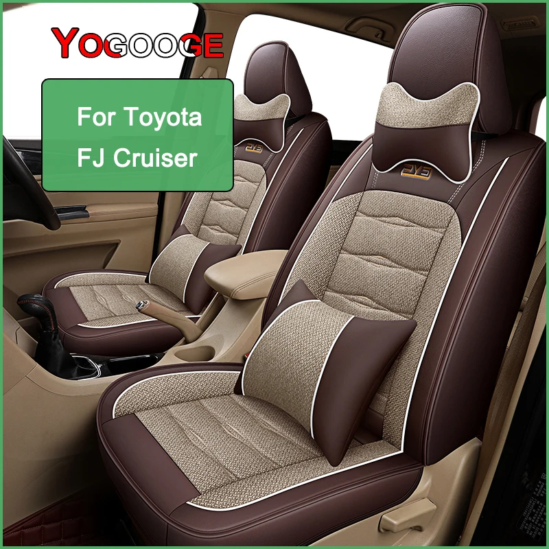 

YOGOOGE чехол на автомобильное сиденье для Toyota FJ Cruiser, автомобильные аксессуары, интерьер (1 сиденье)