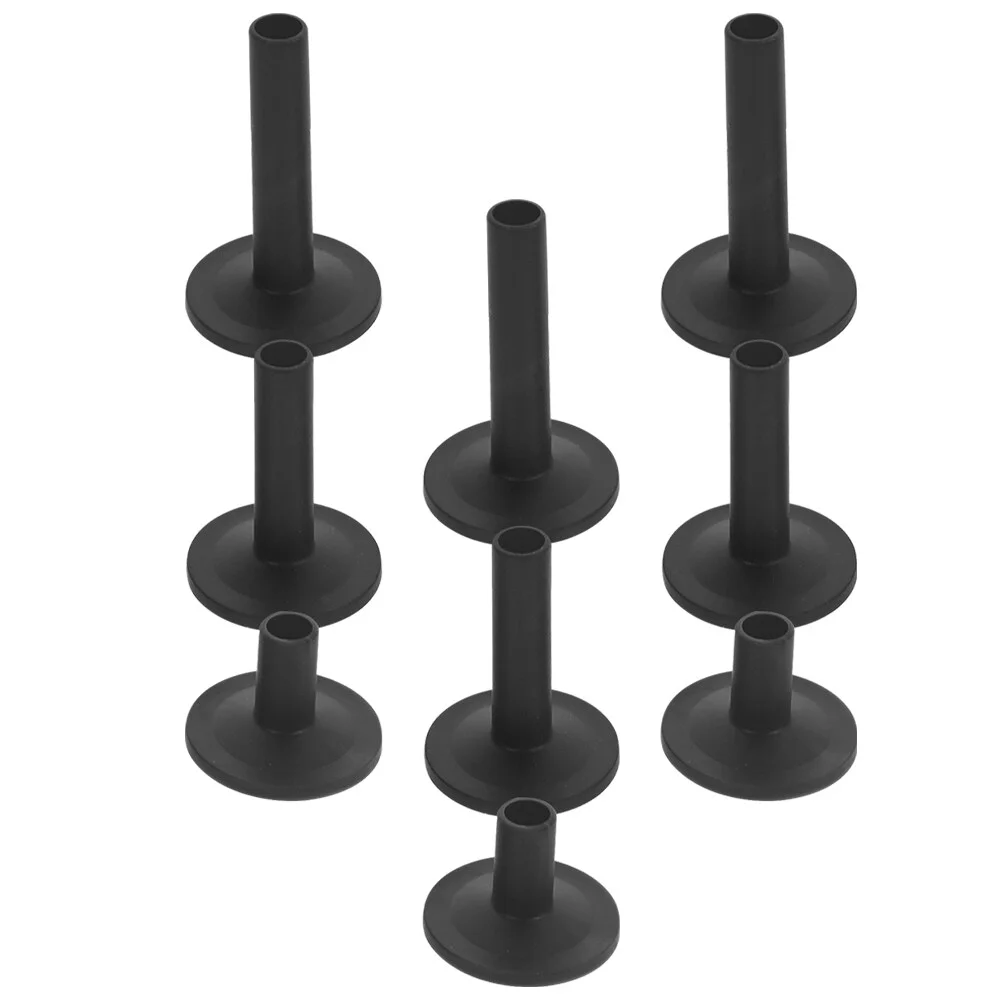 

9 Pcs Percussion Cymbal Sleeve Drum Kit Accessories Plastic Sleeves Supply Replacement Cymbals