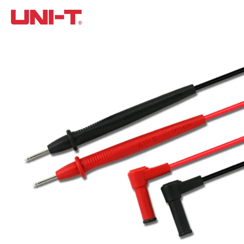 

UNI-T UT-L20 Multimeter Clamp Meter Probe Test Lead 600V 1000V 10A 900mm with Shield Sleeve