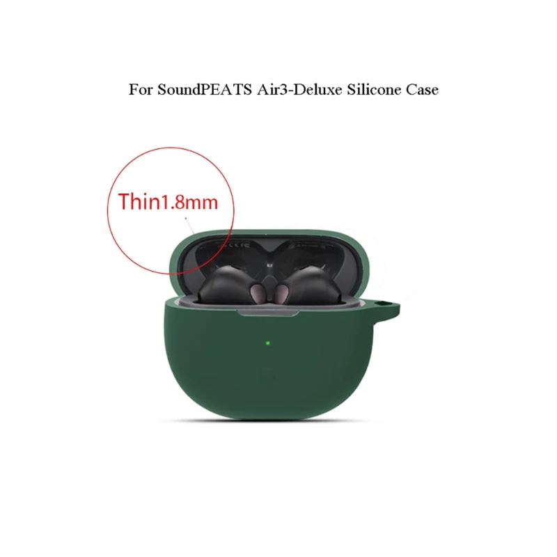 Крышка корпуса наушников с защитой от царапин и нескользящим чехлом для Sound PEATS Air
