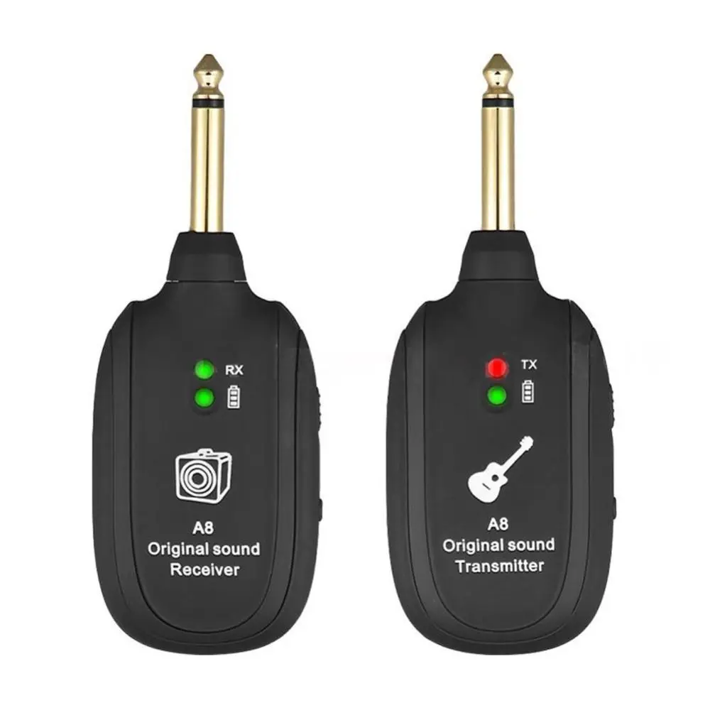 

Pickup A8 Transmission Instruments Wireless Guitar Transmitter Receiver Receiver And Transmitter Electro-acoustic