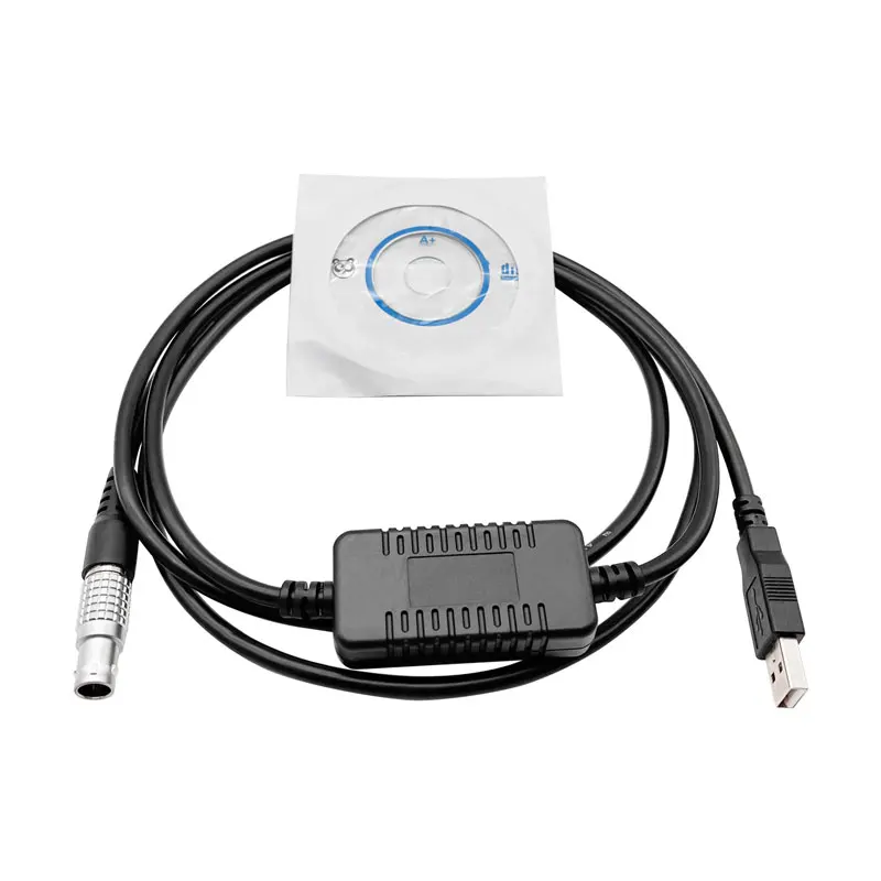 USB-кабель для передачи данных GEV218 Leica TM30 TS30 общая станция Lemo 1B USB подключается TS к