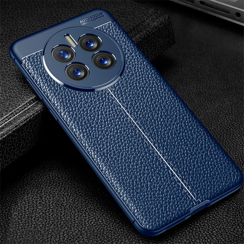 For Cover Huawei Mate 50 Case For Huawei Mate 50 Pro Capas New Shockproof Phone Bumper Soft TPU Leather Cover For Fundas Mate 50