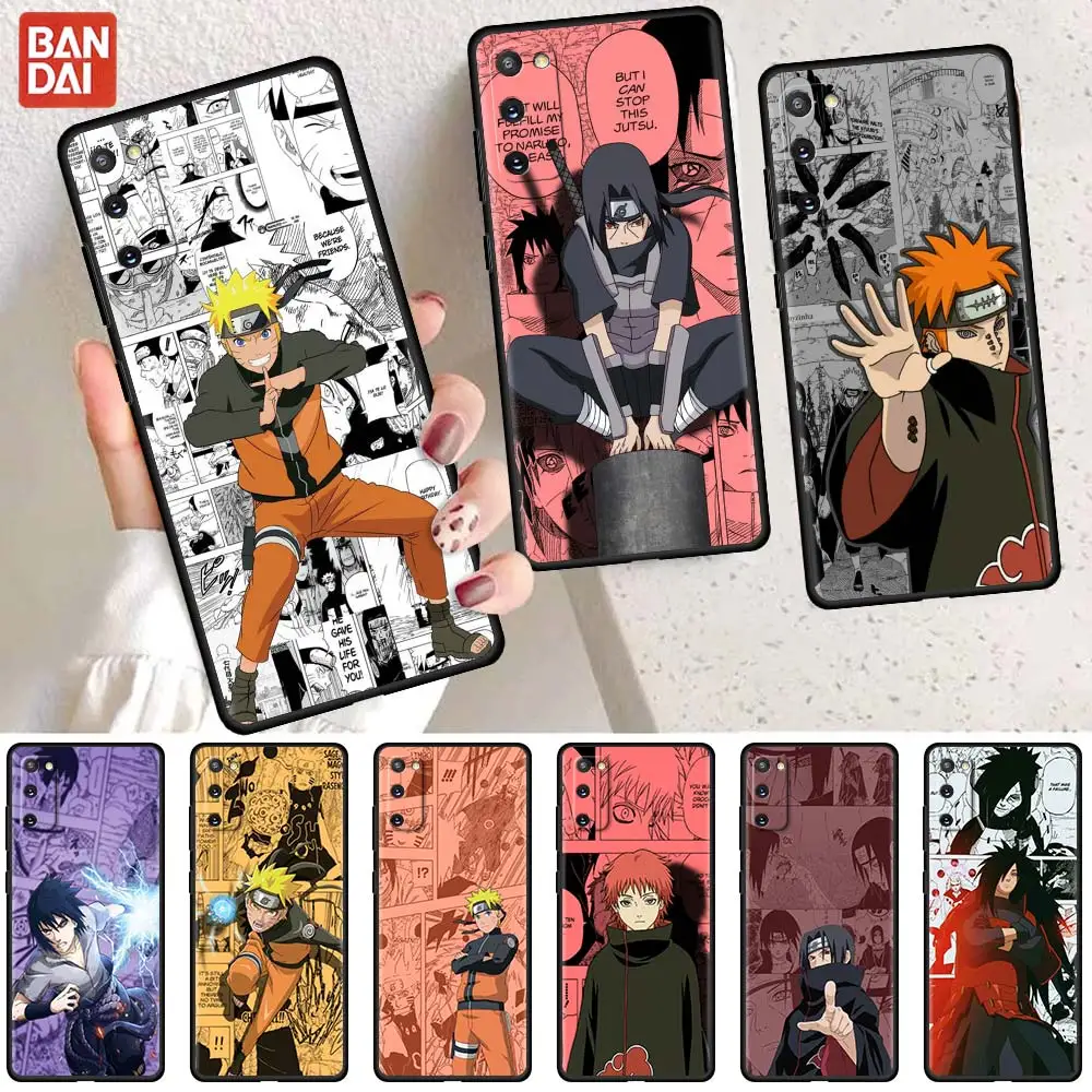 Милый чехол для телефона с аниме Наруто удзумаки Samsung Galaxy S20 S22 S21 S10 Lite S8 S9 Plus Note 20 10