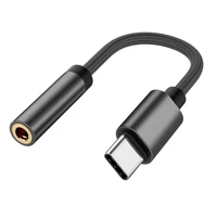 usb type c to 3 5mm earphone adapter aux audio cable adapter for letv 2 xiaomi lg nexus nokia for huawei p20 usbc adapter