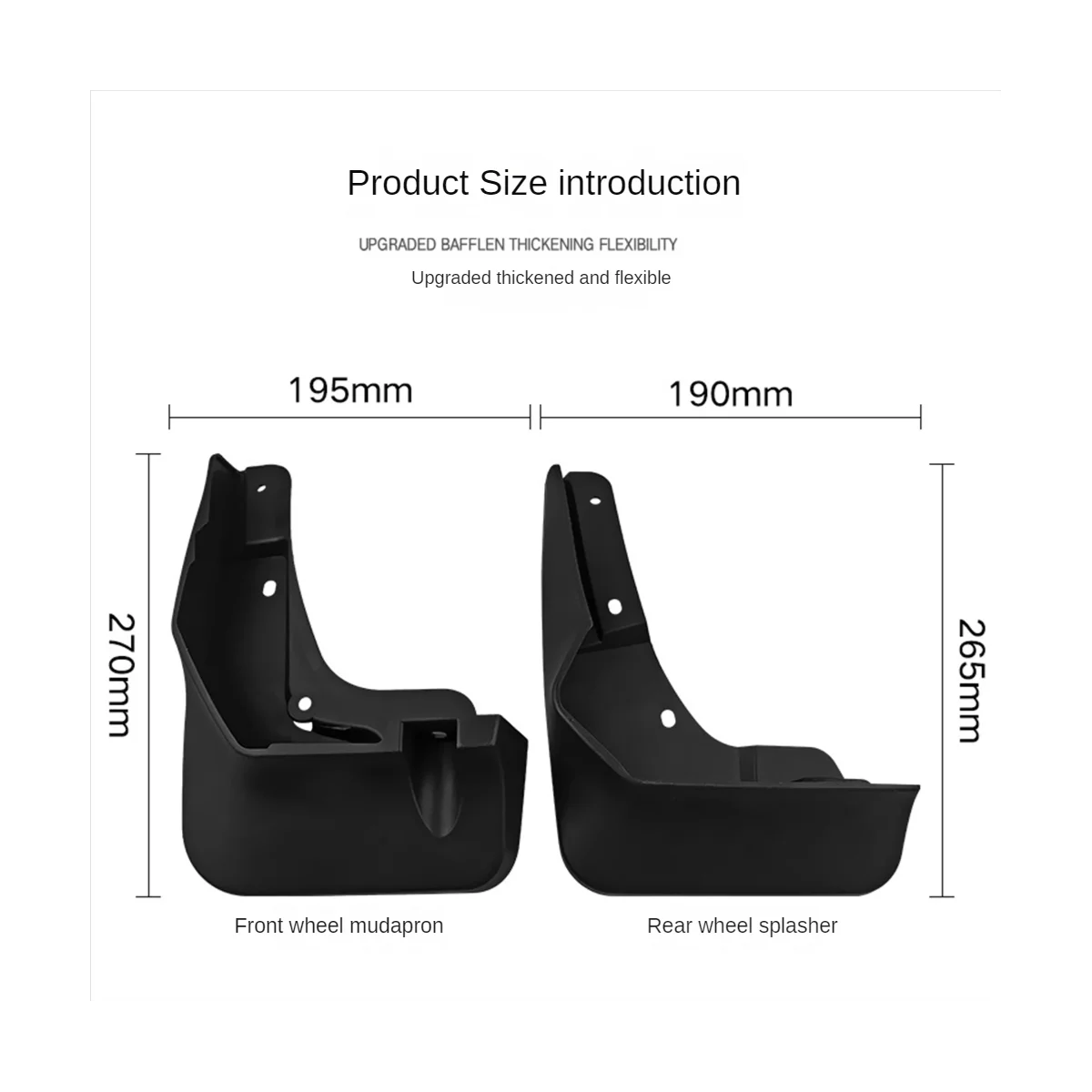 Брызговики для Hyundai Creta Prime 2022-2023