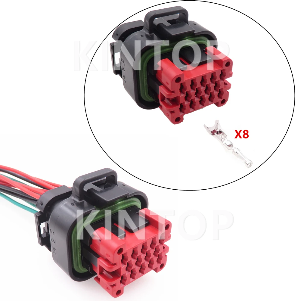 1 Set 14 Pins Auto Wire Harness ECU Plug 770520-1 776273-1 Automobile Waterproof Socket Car Modification Connector Parts
