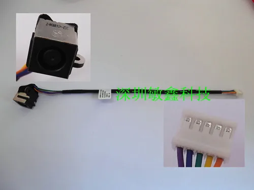 Разъем питания постоянного тока с кабелем для ноутбука Dell Inspiron 17R 1570 17R N7010