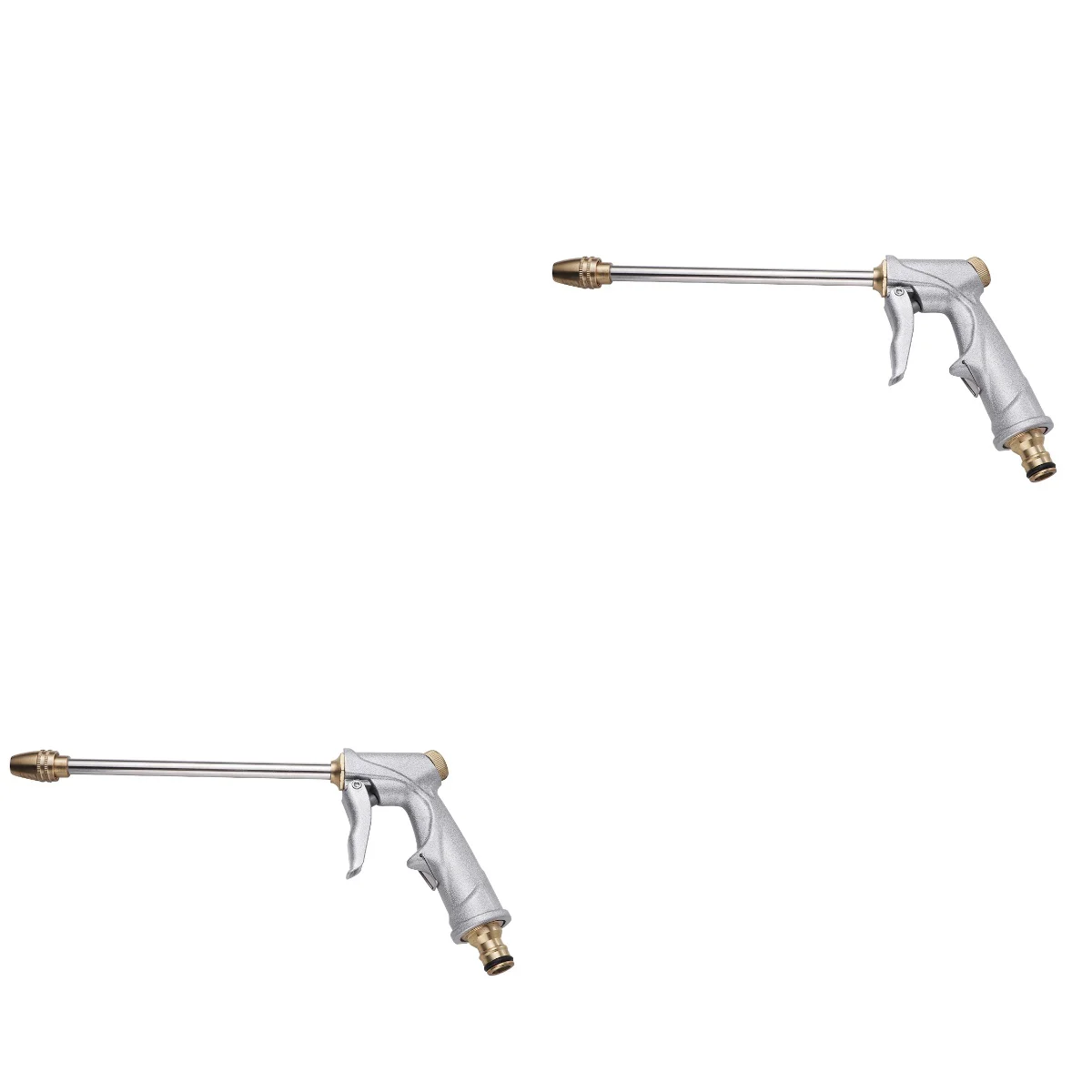 

2pcs Full Metal SDS1 High Pressure Multifunction Car Washing Washer High-Pressure Sprayer Watering Tool for Garden Car Vehicle