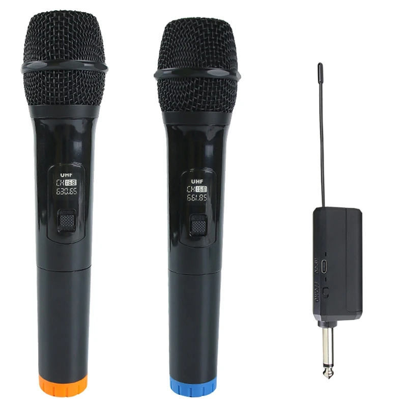 

Wireless Microphone Karaoke Microphone UHF For Home Party Smart TV Speaker Singing