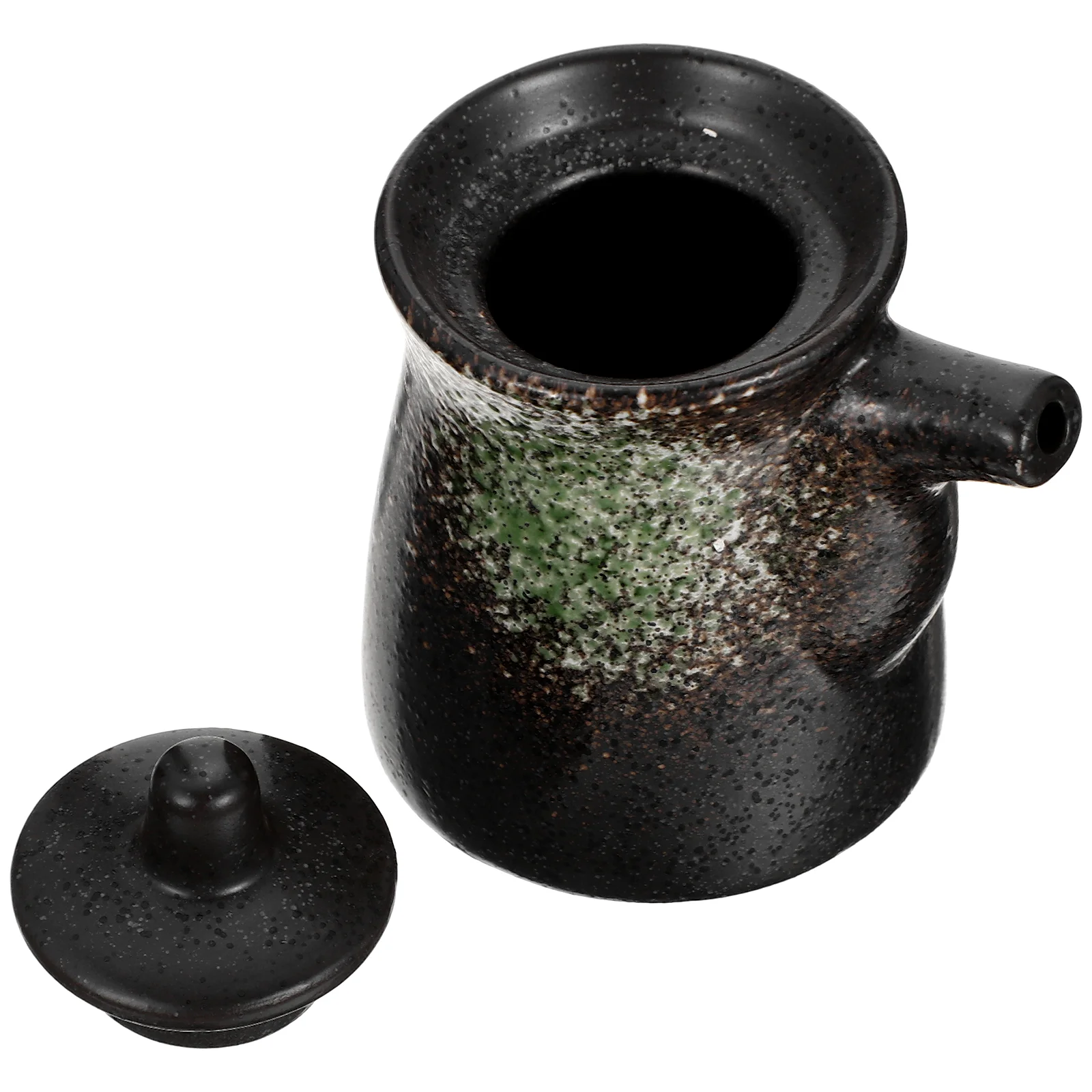 

Dispenser Oil Sauce Vinegar Soy Ceramic Bottle Container Olive Cruet Ponzu Condiment Japanese Pourer Pot Jar Decanter Seasoning