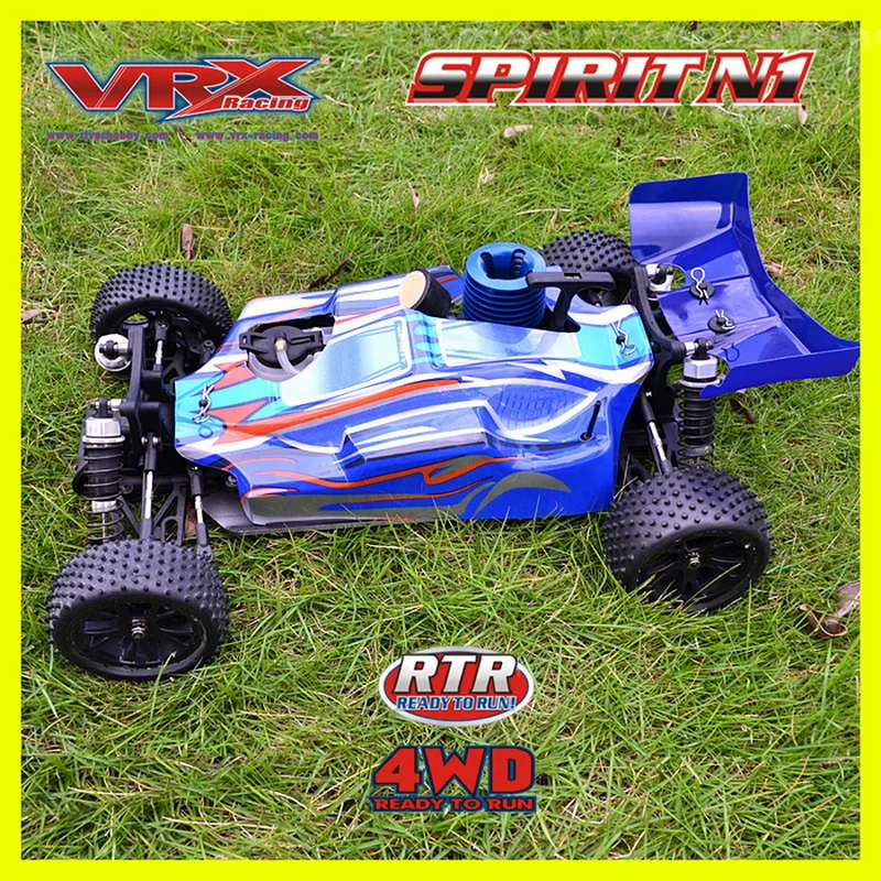 VRX Racing RH1006 SPIRIT N1 Nitro Багги масштаб 1/10 4WD односкоростной Power Радиоуправляемый