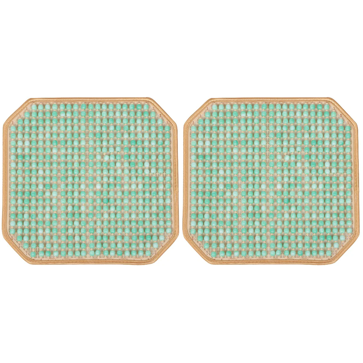

2pcs Car Seat Cooling Pad Beaded Car Seat Cover Cooling Seat Cushion For Car Auto