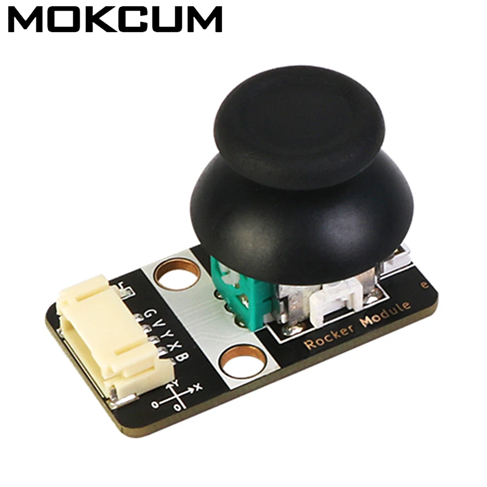 

2-Axis Key Rocker Module PH2.0 Button Switch Sensor for MCU/Robot/Smart Car Two Potentiometers DC 5V