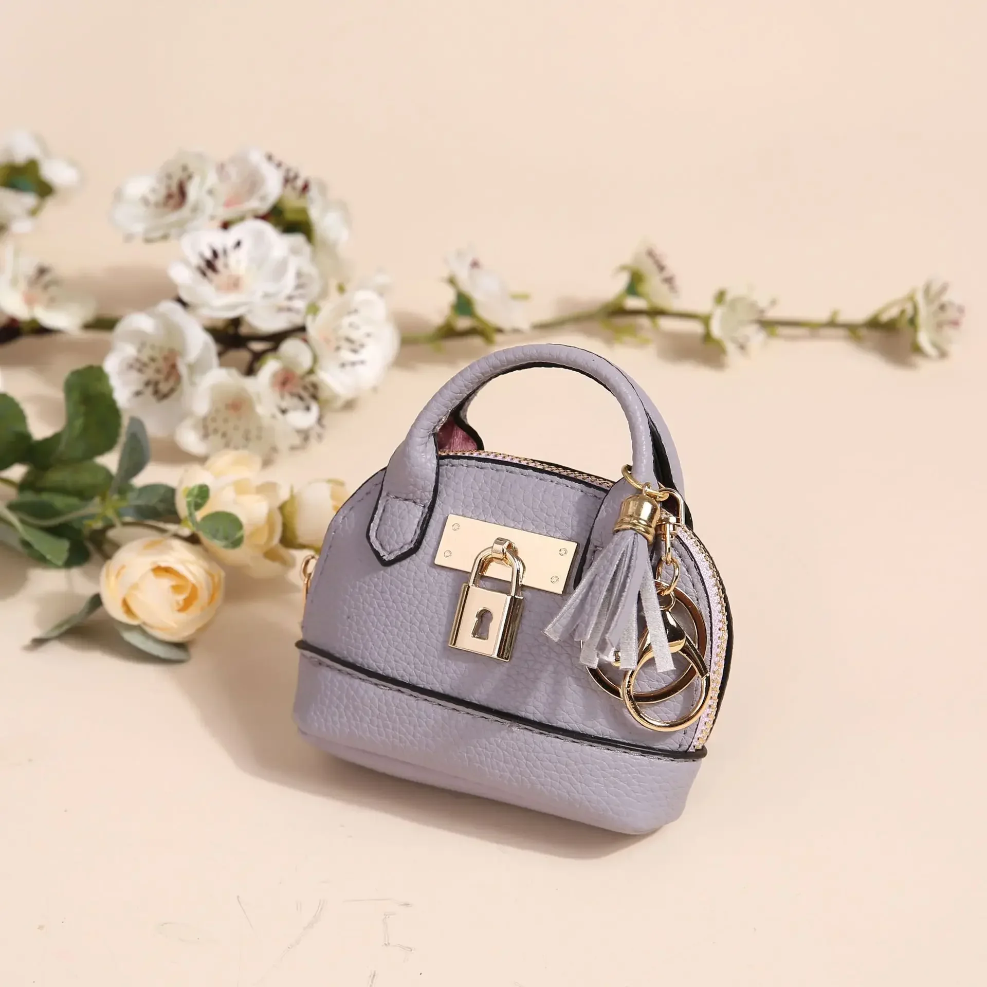 Простой и милый мини-брелок-кошелек с помадой женская сумка подвесной брелок