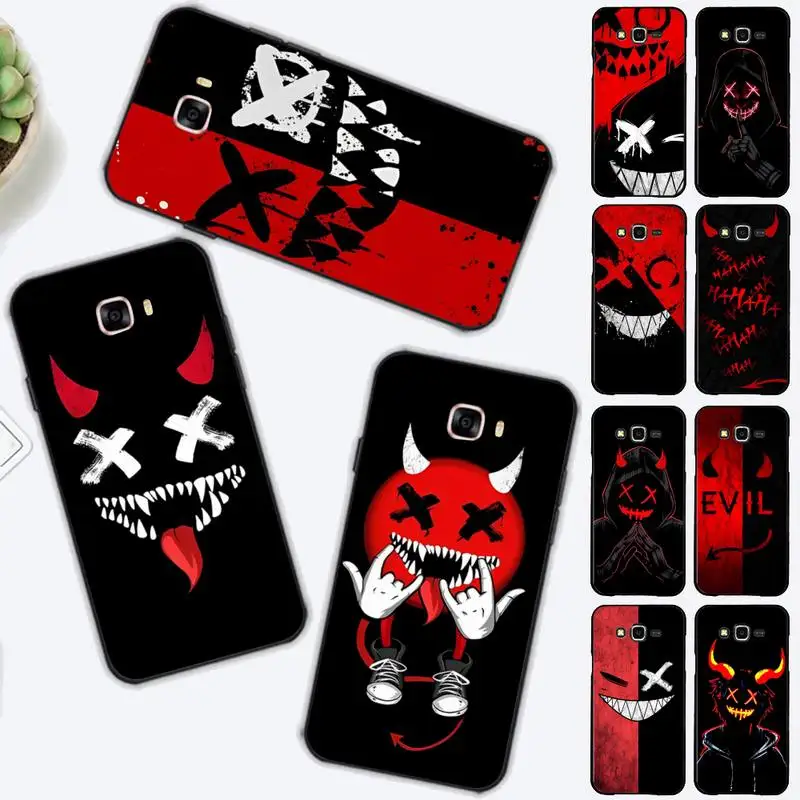 

Devil Bad Boy Anime Phone Case for Samsung J 2 3 4 5 6 7 8 prime plus 2018 2017 2016 core