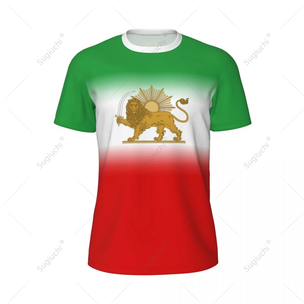 Спортивная Сетчатая футболка с эмблемой иранского льва и аналогичностью 1423-1979