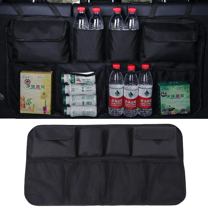 Универсальный органайзер для автомобильного багажника с несколькими карманами