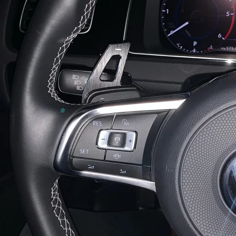 Автомобильные аксессуары для Volkswagen VW Golf 7 MK7 R GTI Scirocco 2015 2016-2019 2020, металлический автомобильный руль, удлиненный рычаг переключения передач